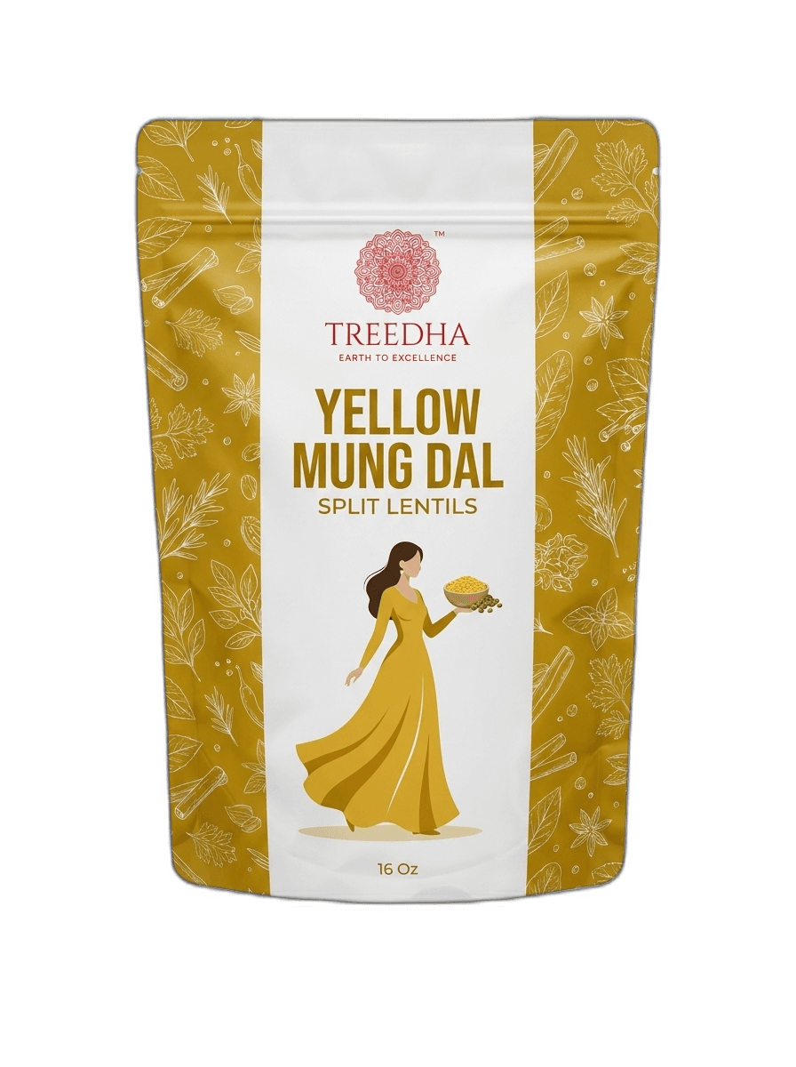 Yellow Split Mung Dal pack